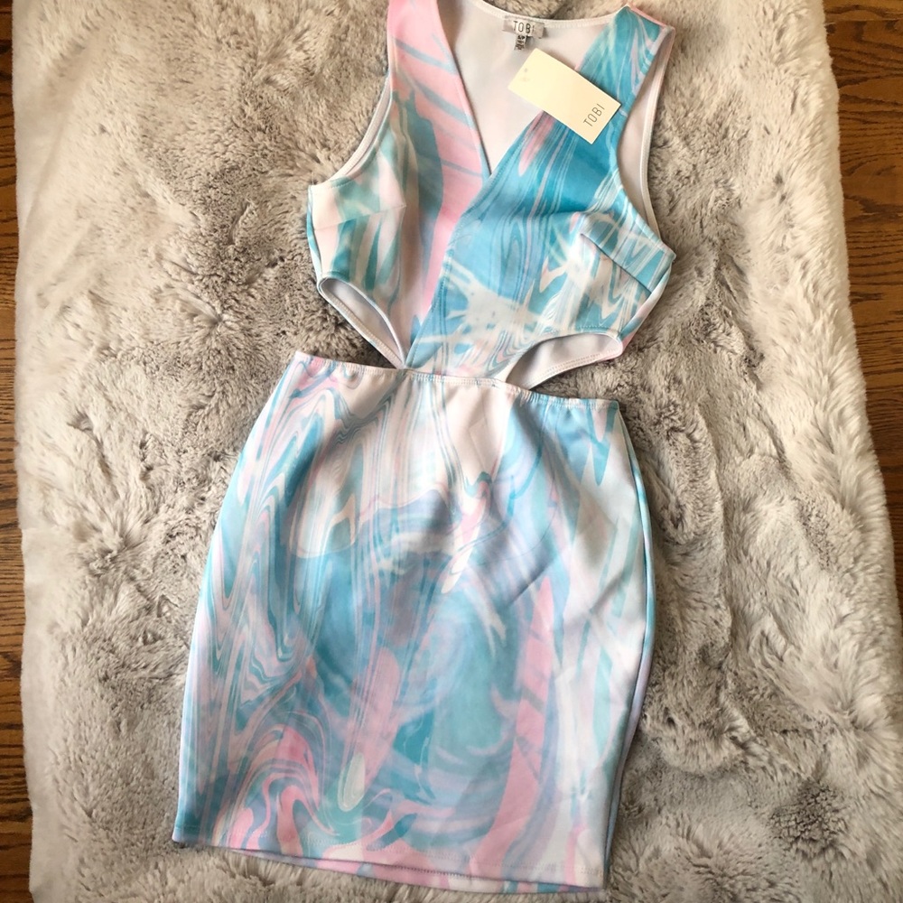 Tobi Cut Out Mini Dress
